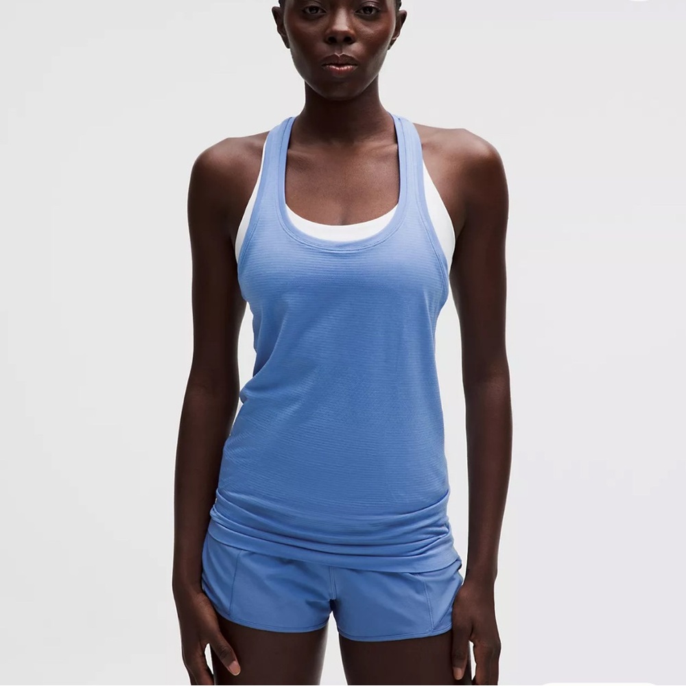 Lululemon Swiftly Tech Racerback Tank Top 2.0  - Blue - size 14